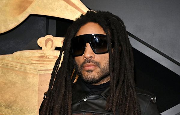 Lenny Kravitz Reacts to Viral Video of Him Working Out in Leather Pants and Combat Boots