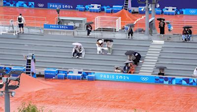 The Paris rain continues at Olympics as cyclists struggle and sports delayed