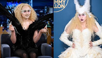Chappell Roan Nods to ‘Barbie of Swan Lake’ in Bird-inspired Outfits From The Blonds and Gunnar Deatherage on ‘Jimmy Fallon’