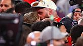 Travis Kelce, Taylor Swift Spotted at Coachella Crowd Dancing to Her Song | FOX Sports Radio