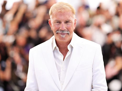 Kevin Costner poses with 5 of his kids in rare red carpet moment at Cannes Film Festival