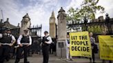 Extinction Rebellion amenaza con intensificar las protestas en el Reino Unido