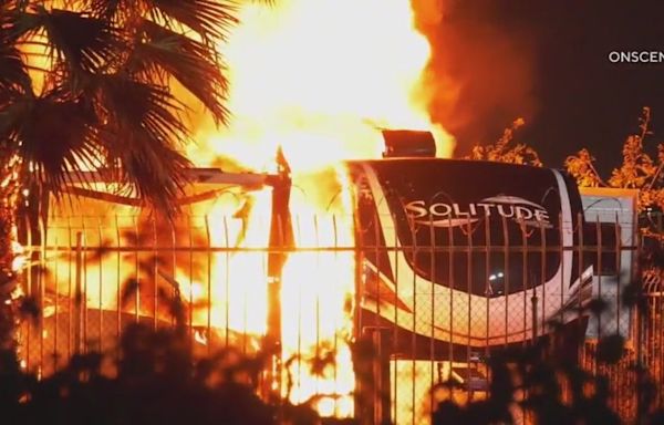 Santa Fe Springs RV dealership destroyed by massive fire