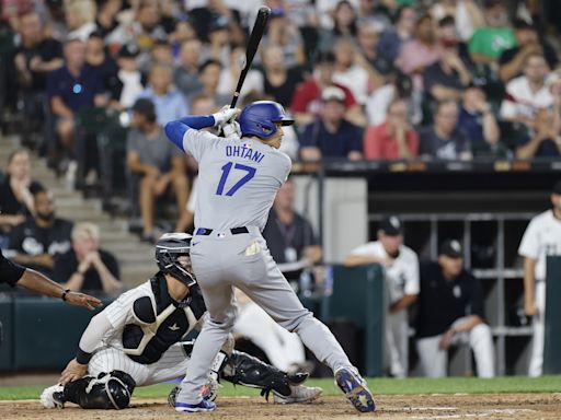 Shohei Ohtani hits NL-leading 24th homer as the Dodgers top the lowly White Sox 4-3