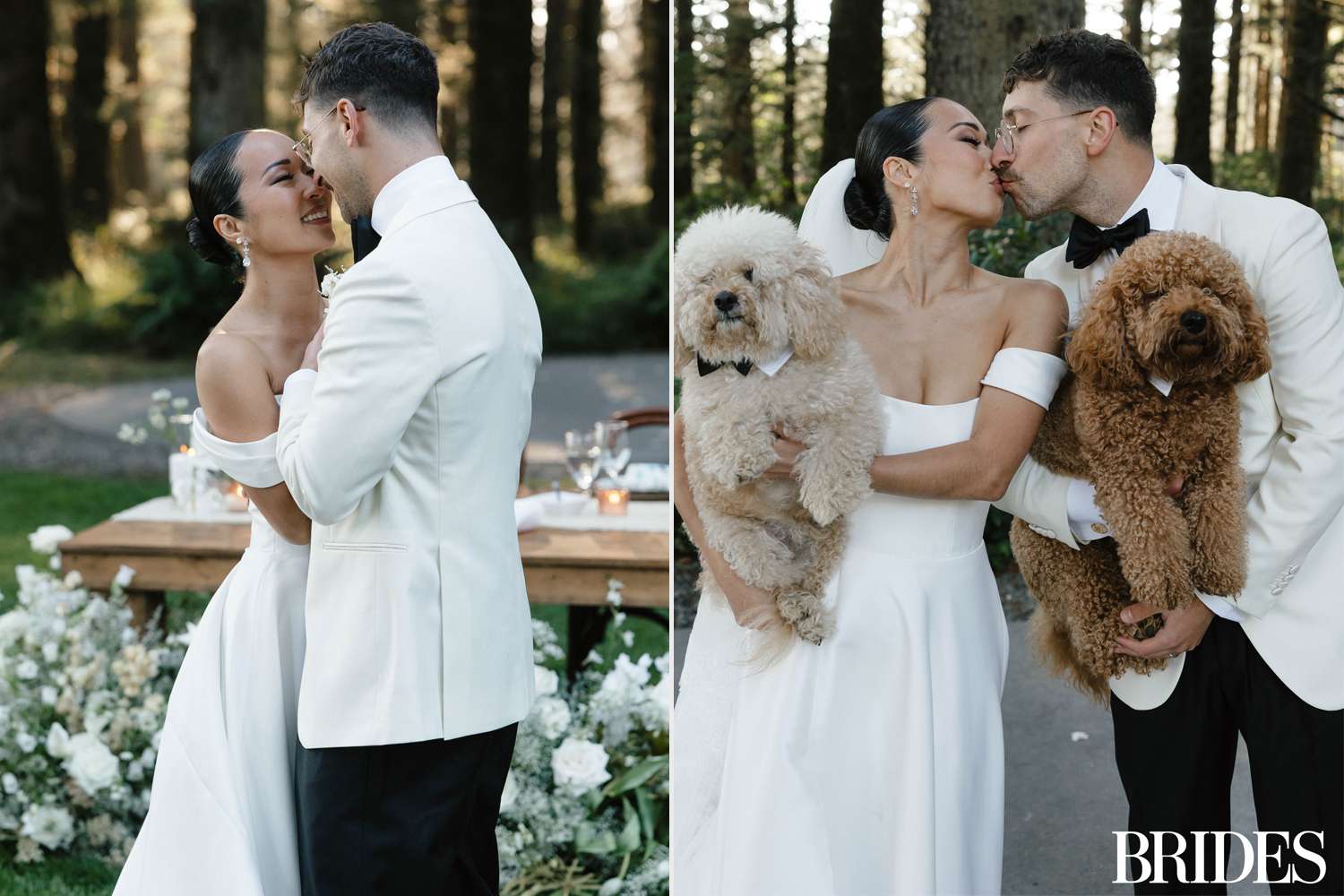 Dancing with the Stars Pro Koko lwasaki Marries Kiki Nyemchek in Oregon Forest Wedding: See the Pics!