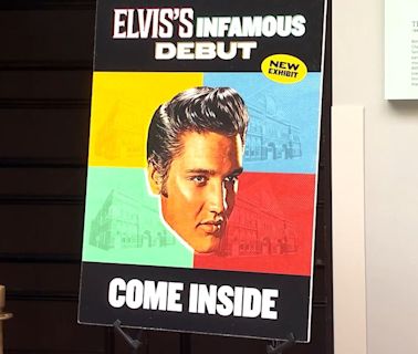 Ryman Auditorium hosts exhibit honoring Elvis’ Opry debut