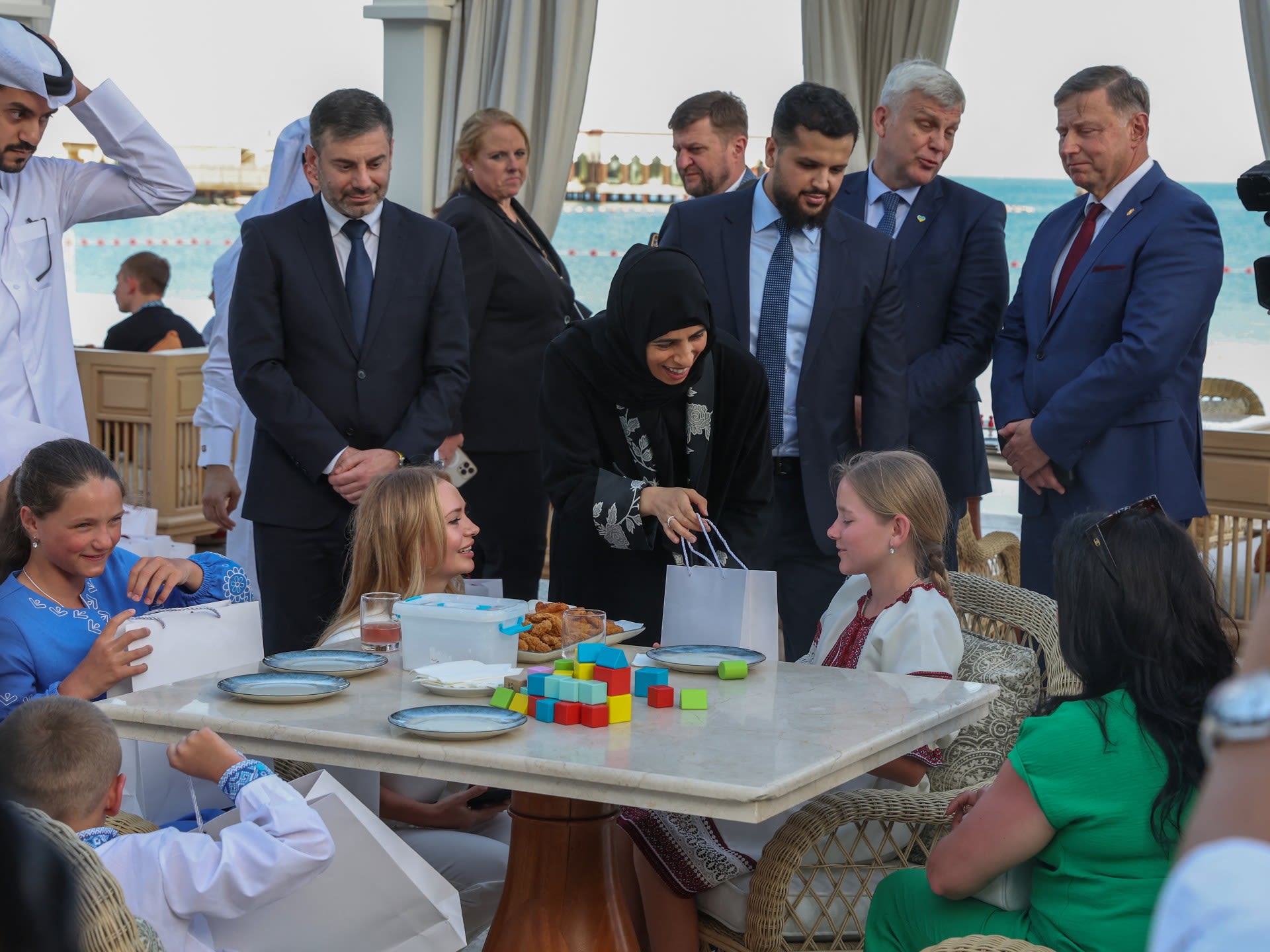 Qatar hails mediation ‘milestone’ as it hosts freed Ukrainian, Russian kids