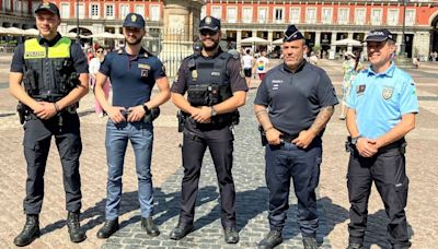 Un 'Erasmus' policial en Madrid para que los turistas se sientan como en casa