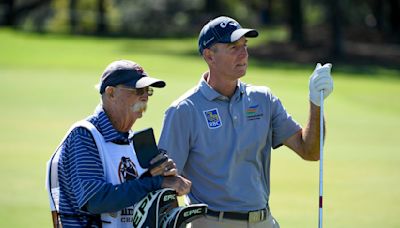 Jim Furyk and legendary looper Mike ‘Fluff’ Cowan officially part ways