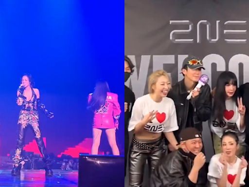 K-pop stars unite at 2NE1’s reunion concert