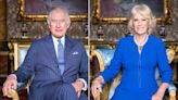 King Charles and Queen Camilla Pose for Regal New Portraits Ahead of Coronation Day