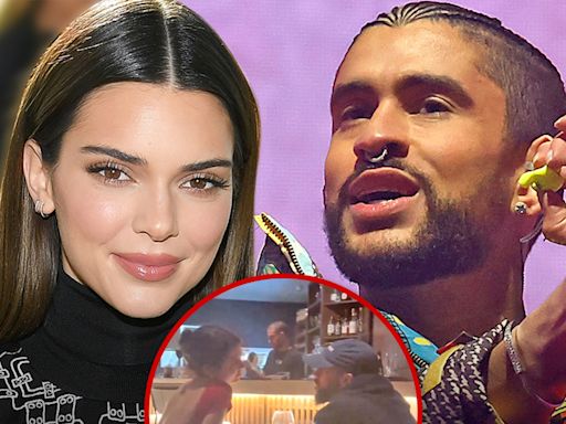 Kendall Jenner Stares Deep Into Bad Bunny's Eyes During Romantic Puerto Rico Date