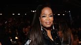 Oprah Winfrey makes a statement in a sequin dress at the Grammys