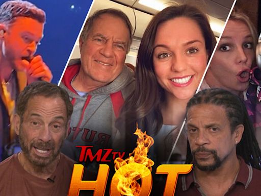 TMZ TV Hot Takes: Jessica Biel Supports Justin, Britney Spears, Bill Belichick