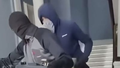 Masked bike gang break into plush Edinburgh flat and steal safes with cash and jewellery