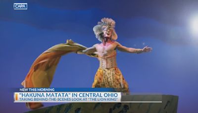 NBC4 goes backstage with “The Lion King”