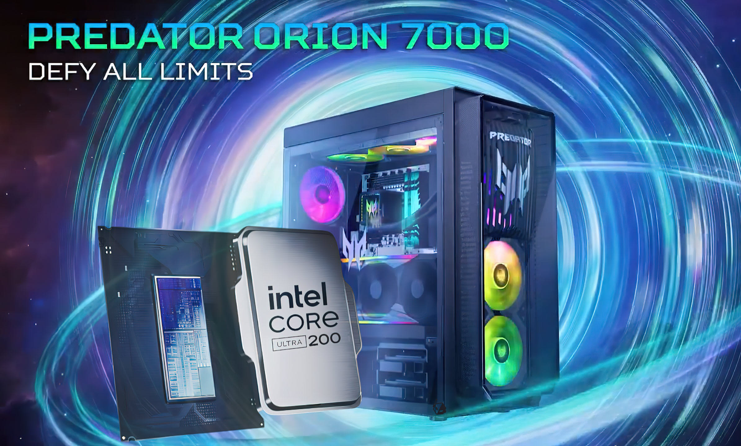 Acer Confirms To Feature Intel Core Ultra 200 "Arrow Lake" Desktop CPUs On Predator Orion 7000 Pre-Builts