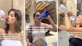 Thirsty American backpackers claim Europeans ‘don’t believe in water’ in viral TikTok