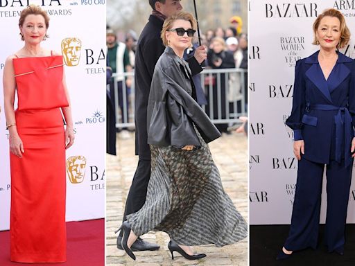 How Lesley Manville became a fashion muse at 68