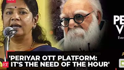 Periyar OTT Platform: It's the need of the hour, to spread love, says DMK MP Kanimozhi
