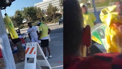 VIDEO: Neymar hace parada de emergencia para comprar playeras y así apoyar Brasil