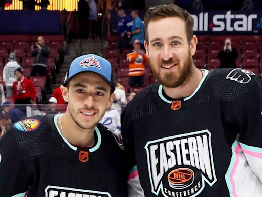 NHL Player Kevin Hayes Pays Tribute to Gaudreau Brothers