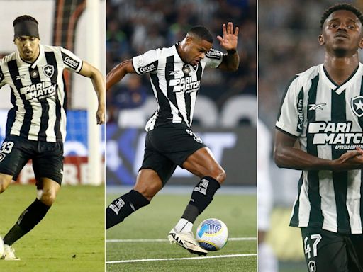 Entenda como Botafogo deve se reajustar após novas baixas por lesão; equipe enfrenta São Paulo hoje