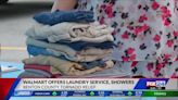 Walmart provides laundry service to storm victims