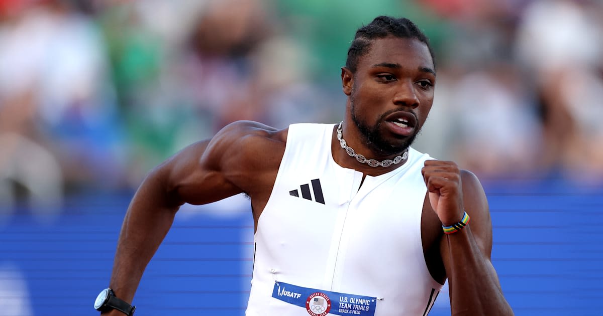 Noah Lyles, Kenny Bednarek go sub-20 to set up must-see men's 200m final at U.S. Olympic Team Trials - track & field