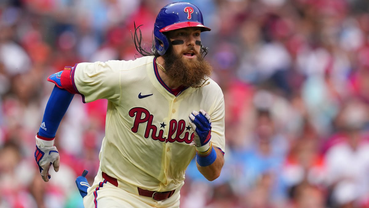 Phillies fan asks who would be in Brandon Marsh's band? The 'Stay Loose and Sexy, baby' catchphrase is born