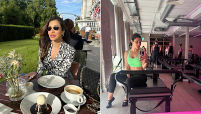 Sophie Choudry's London Vacation Was Mixed With Shopping, Park Dates And Pilates