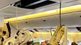 Las imágenes y videos del vuelo de Singapore Airlines: así retiraron a los pasajeros y cómo quedó el avión tras la turbulencia