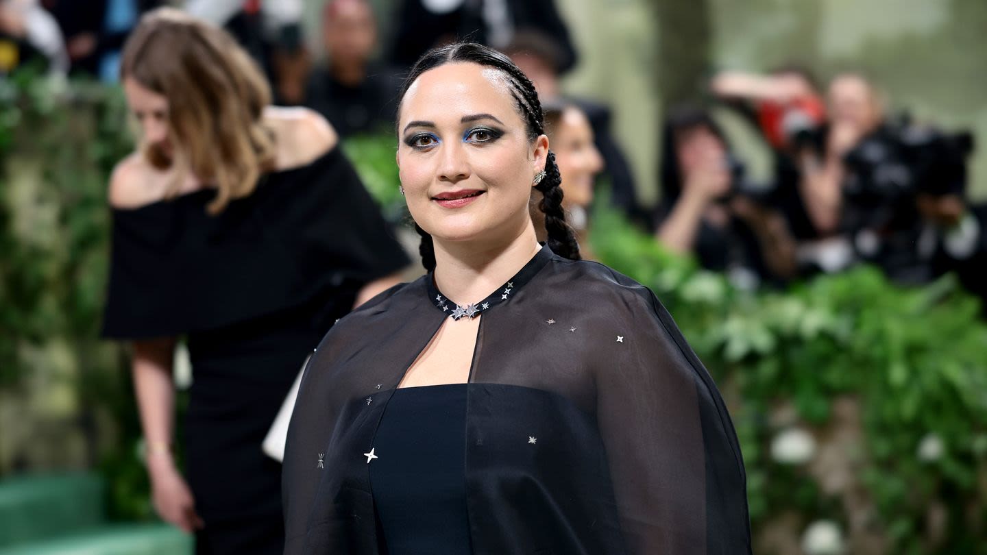 Lily Gladstone’s Met Gala Dress Features Nearly 500 Embroidered Silver Stars