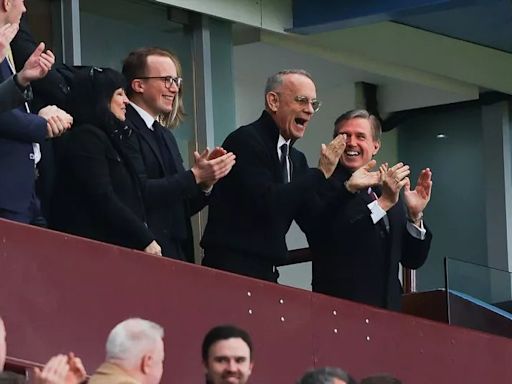 Why Tom Hanks supports Aston Villa as Hollywood star spotted at Liverpool match