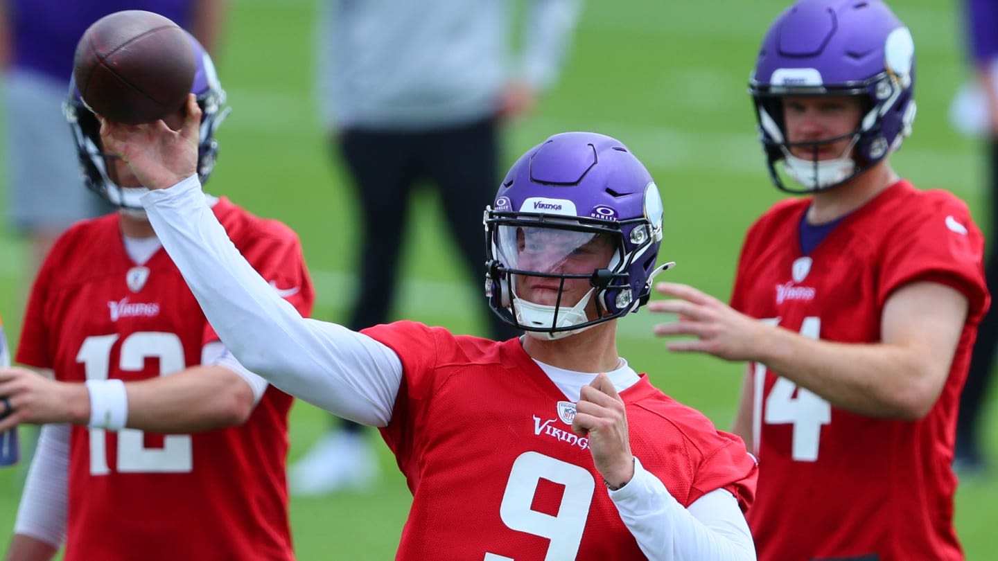 Minnesota Vikings QB 'battle' sounds over before it could start