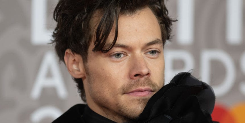 Harry Styles debuts a 'micro mullet' haircut at London Fashion Week