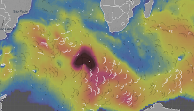 Southern Atlantic wave anomaly mystery deepens