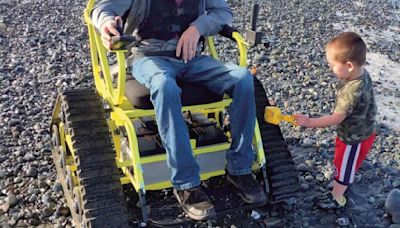 Gold Beach Visitor’s Center increasing beach mobility