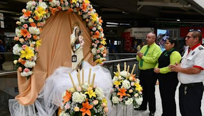 Así celebran Día de la Virgen del Carmen, patrona de los conductores