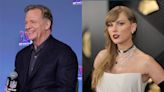 NFL Commissioner Roger Goodell Praises Taylor Swift: “Nothing But a Positive”