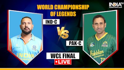 IND-C vs PAK-C WCL 2024 Final Live Score: India crush Pakistan to win World Championship of Legends 2024 title