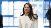 Kate Middleton Looks Sharp in the Winter White Trend in $30 Zara Blazer