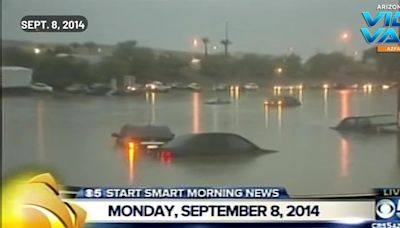 Video Vault: 10th anniversary of the 2014 morning monsoon mayhem