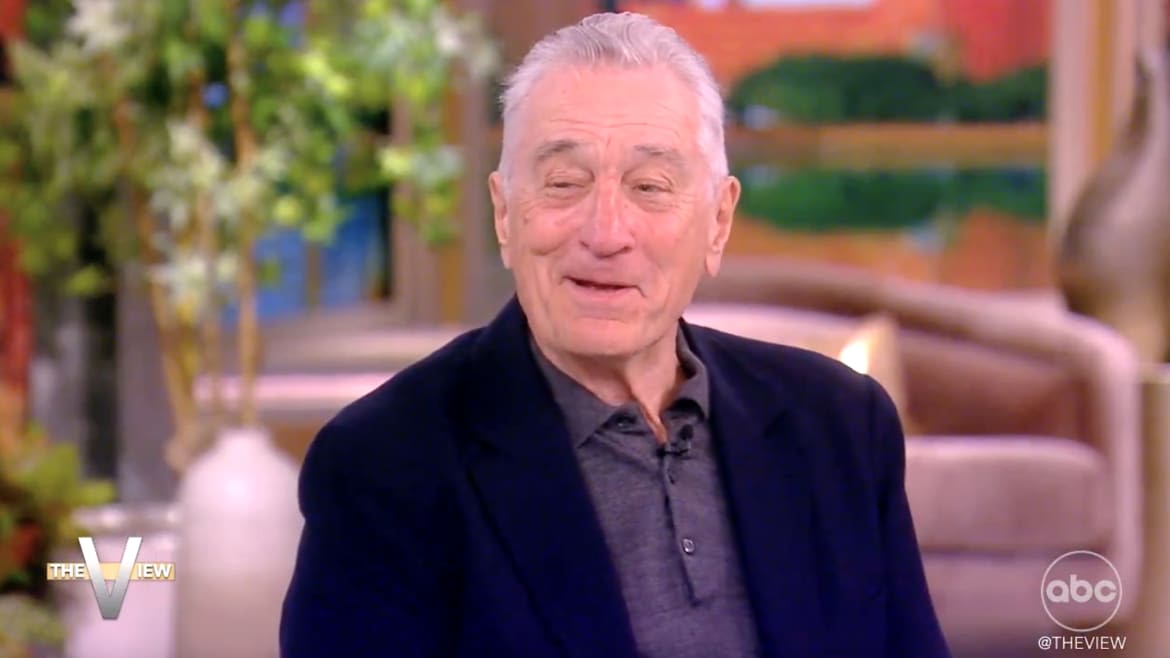 ‘The View’ Forced to Bleep De Niro’s Profane Trump Rant