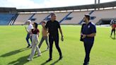 Comitiva da CBF realiza vistoria no estádio Castelão para receber jogo do Brasil em novembro