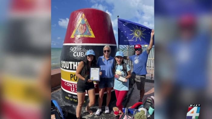 They made it! Women traveling 500 miles down Florida’s East Coast in toy cars arrive in Key West