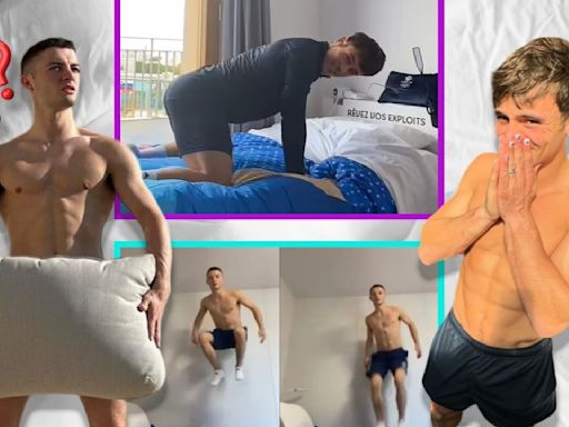 Watch: 2024 Paris Olympic Athletes Put Anti-Sex Cardboard Beds to the Test in Viral Video