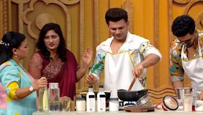 Laughter Chefs PROMO: Rahul Vaidya's mom to grace show; her fun conversation with Bharti Singh lights up stage