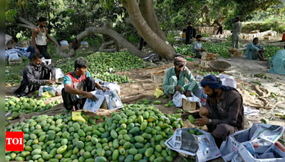 Climate change threatens Pakistan's mango harvest - Times of India