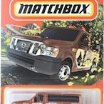 ^.^飛行屋(全新品)MATCHBOX 火柴盒小汽車 合金車//日產 NISSAN NV VAN 商旅車(1/102)